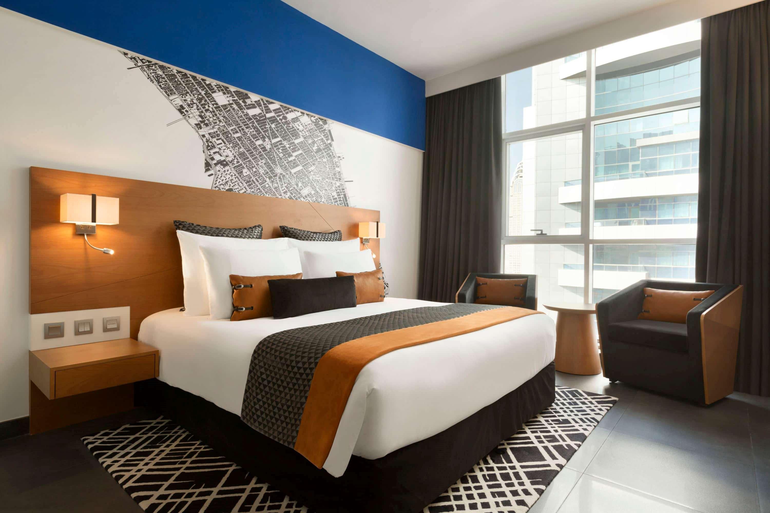 Hotel Tryp By Wyndham Dubai Esterno foto A room at the hotel