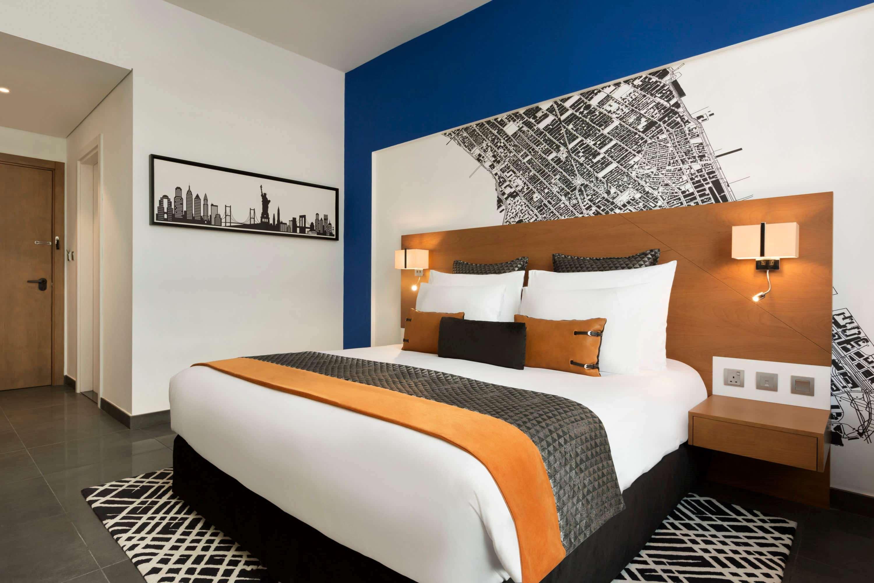 Hotel Tryp By Wyndham Dubai Esterno foto A room at the hotel