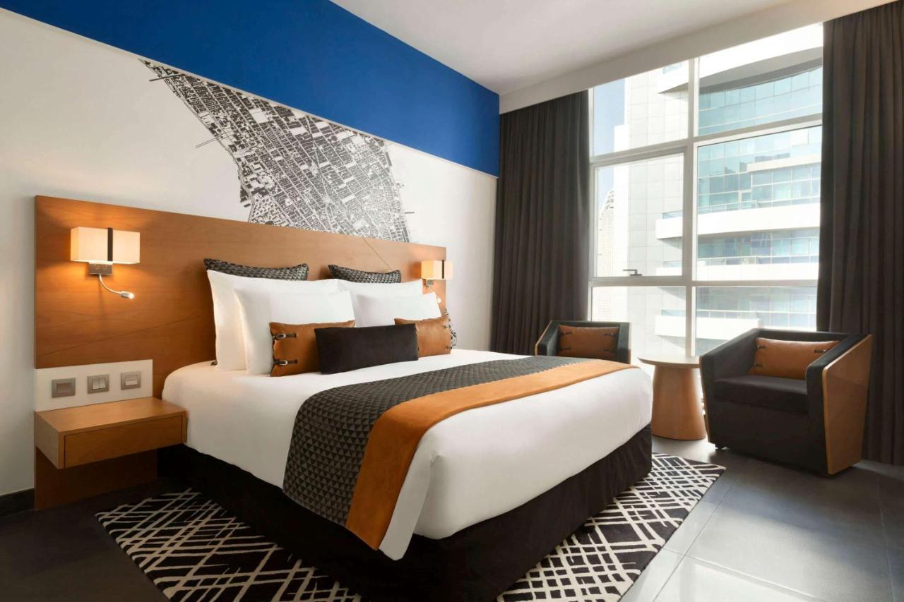 Hotel Tryp By Wyndham Dubai Esterno foto A room at the hotel